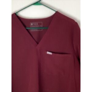 Figs Technical Collection Set Women's Burgundy Size XXL Top Jogger Pants XXL-P